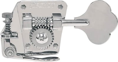 Hipshot HS20200N BT2 Bass Xtender, for '67-'82 USA F-style and Schaller BMF, clover key, nickel
