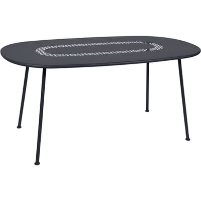 Fermob Lorette Tafel ovaal - 47 antraciet