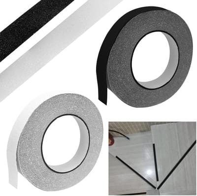 Transparent Antislip Grip Tape - 2 Stuks Zelfklevende Veiligheidstape voor Trappen, Badkamer en Keuken - Zwaar Belast en Duurzaam