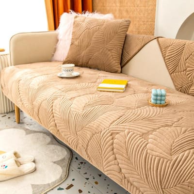 Fluwelen Bankhoes Winter Verdikking Antislip Pluche Bank Volledige Hoes Handdoek Stof Ademend Woonkamer Bank Meubelhoes 70x70cm 1pcs