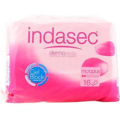 Indasec Dermoseda Compresses Incontinence Micro Plus 16 Unités