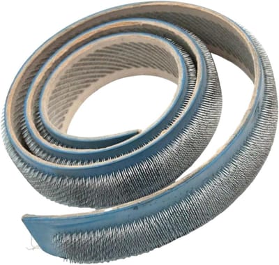 Grijperstrips Tapijt - Tufting Frame - Stof Fixeren - Gebogen Stalen Borstels - 100 x 3.2 cm - Zilver