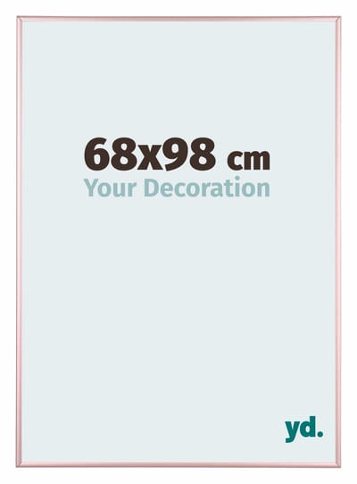 Your Decoration - Puzzellijst 68x98 cm - Koper - Puzzellijst 1500-2000 stukjes - Aluminium Fotolijst - Kent