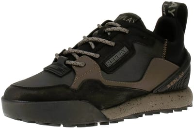 Replay Field 2.0 Ward C GMS8L C0020L - Herentrainers - 167-Zwart-Donkergrijs