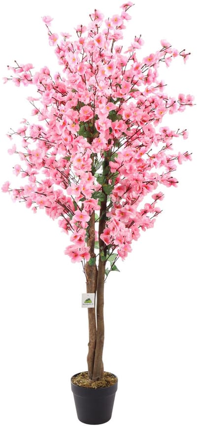 Kunst Kersenbloesemboom Kunst Bloesemboom – Bloesem Kunstplant – Roze – 150 cm – Nep Bloesemboom