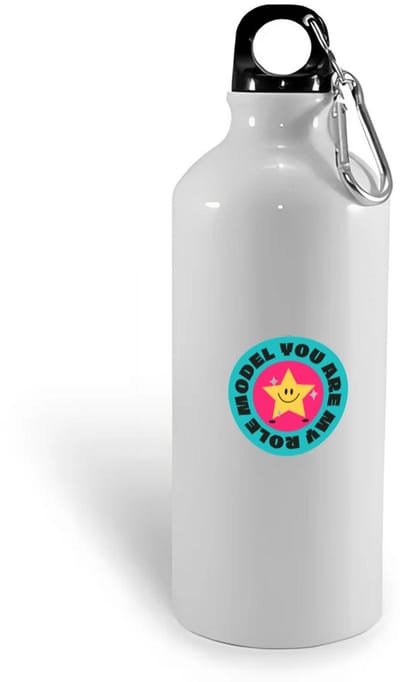 Hacebo® - you are my role model waterfles - Model - iemand die een voorbeeld is voor anderen - voorbeeldfunctie - verjaardagscadeau - verjaardag - cadeau - kado - geschenk - gift - water fles - 400ML