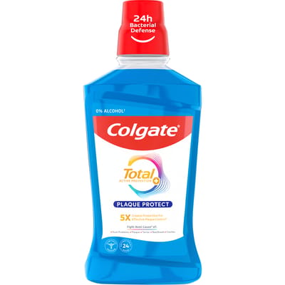 Colgate Total + Plaque Protect Mouthwash 500 ml