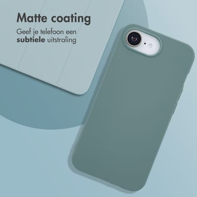 imoshion Hoesje - Geschikt voor Apple iPhone 17e / 16e - Color Backcover - Pine Green