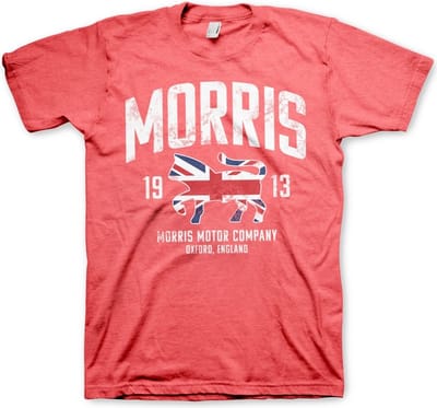 Morris Motor Company T-shirt Red-Heather