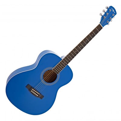 Akoestische Studiegitaar van Gear4music, Blauw
