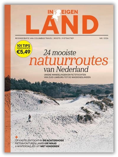 In Eigen Land 1 2026 - 24 mooiste natuurroutes van Nederland