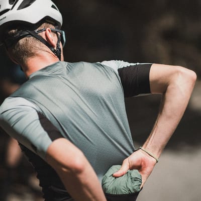 Loeffler fietsshirt korte mouwen M Bike Jersey FZ Core Pine HotBond® - Groen