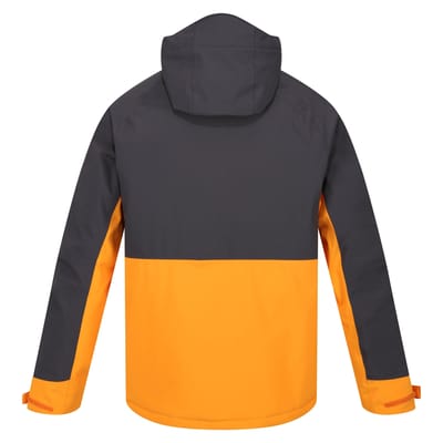 Regatta Heren Highton III Stretch Gewatteerde Jas (As/oranje peper)