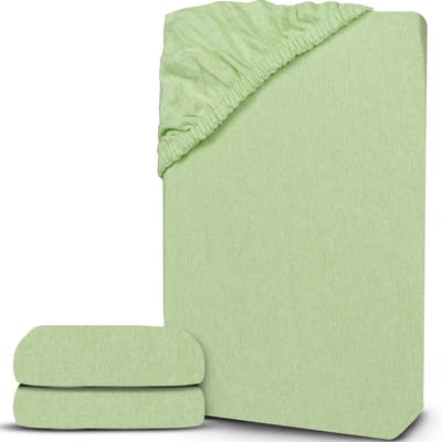 White-Label® Matrasovertrek 90x200 - Dekbedovertrek - Hoeslaken - Matrasbeschermer - Extra Zacht - Groen