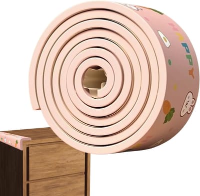 Baby Hoekbescherming - Randbescherming Meubels - Kinderveiligheid Huis - Verdikte Anti-botsing - 2 Meter - Roze Konijn