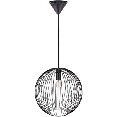 Nordlux Beroni 35-hanglamp-E27-metaal-zwart