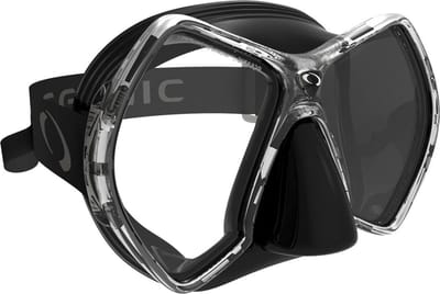 Oceanic Cyanea - Zwembril - Duikbril - Volwassenen - Ultra Clear glas - Comfort band - Zwart/Titanium