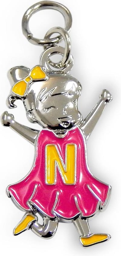 Bedeltje - N - Meisje - Charms for you