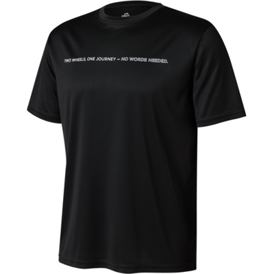 CRIVIT Heren sportshirt (Zwart, S)