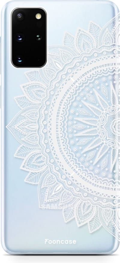 Fooncase Hoesje Geschikt voor Samsung Galaxy S20 Plus - Shockproof Case - Back Cover / Soft Case - Mandala / Ibiza