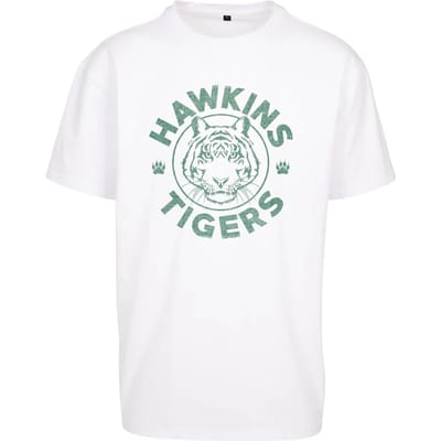 T-shirt Merchcode Stranger Things Hawkins Tigers Oversize