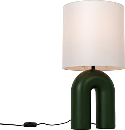 QAZQA lotti - Design Tafellamp - 1 lichts - H 59 cm - Groen - Woonkamer | Slaapkamer | Keuken