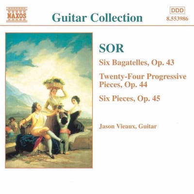 Jason Vieaux - Sor: Six Bagatelles | 24 Pieces Progress (CD)