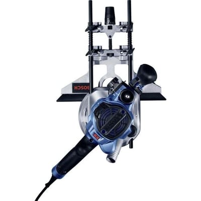 Bovenfreesmachine GOF 1250 CE (19mm moersleutel, centreerstift 8mm, 17mm kopieerhuls, parralelgeleider, SDS kopieer huls)