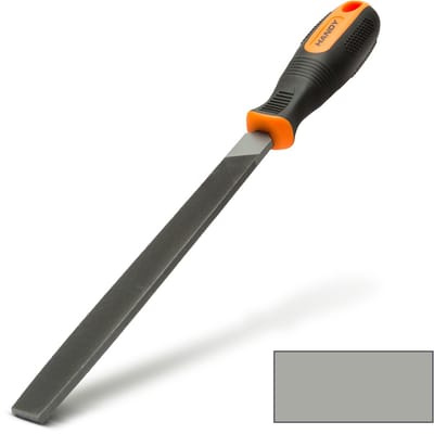Precisievijl Plat – Second Cut – Middelgrof – Gehard Snijvlak – Geschikt Voor Metaal En Hout – Ideaal Voor Vlak Afwerken, Ontbramen, Scherpe Randen En Nauwkeurig Werk In Werkplaats Of Hobbygebruik [10609]