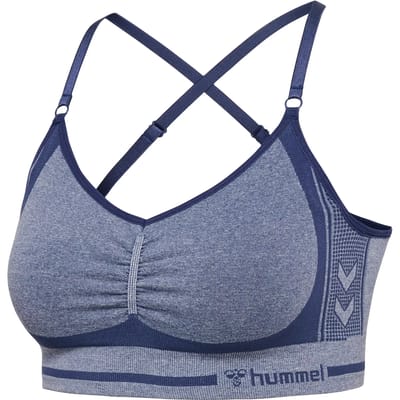 Hummel sport-bh voor dames Hmlmt Lulu Seamless Scrunch Bra 216575