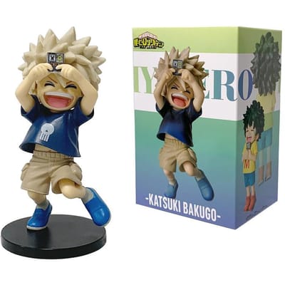 Nieuwe figuur Op voorraad Cadeau My Hero Academia Kindertijd Izuku Midoriya Kindertijd Katsuki Bakugo Figuur Model Decoratie Pop