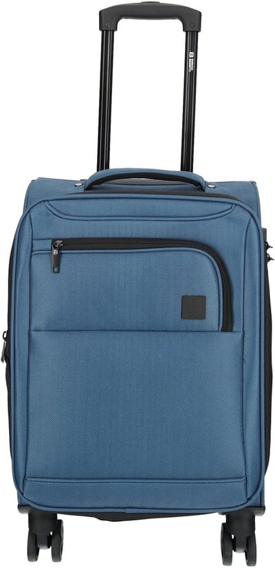Enrico Benetti Oakville Handbagage Koffer 55 cm - 33/40 liter - Expandable - TSA Slot - Jeansblauw