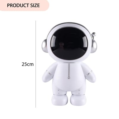 Spaarpot Astronaut Kinderen Cadeaus Desktop Collectie Doos Creatieve DIY Lichtsnoer Cartoon Speelgoed Spaarvarken Nachtlamp Decoratie black