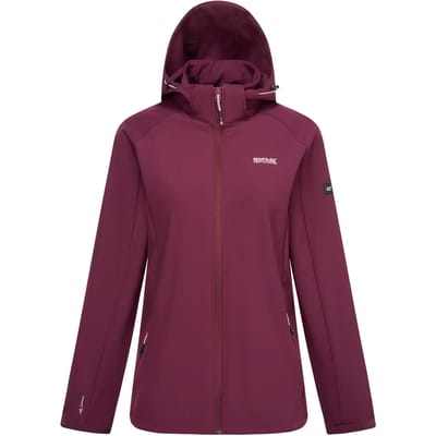 Regatta Deyana Softshelljack Paars 40 Vrouw