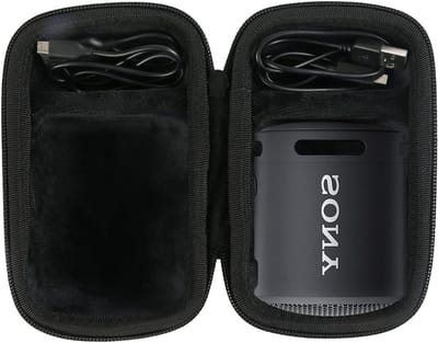 Reisopbergtas voor Draagbare Bluetooth Speaker - Geschikt voor SRS-XB12 en SRS-XB13 - Bescherming, Draagbaarheid en Stijlvol Ontwerp