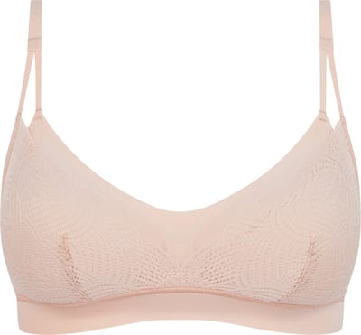 Chantelle - SoftStretch - Kanten bralette - Golden Beige - Maat XL/2XL