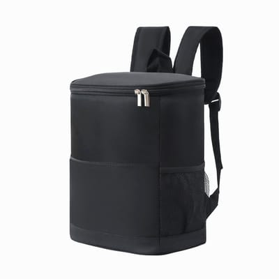 Kylväska Ryggsäck, Koeltas Rugzak Stor, Koelrugzak Voor Volwassenen, Koeltas Rugzak Geïsoleerd, Koelbox Waterdicht Draagbaar Voor Träning, Picknick, Strand, Camping, Reis, 20L, Zwart