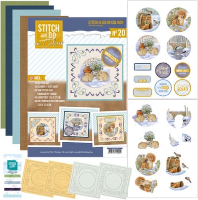 Stitch and Do on Colour 020 - Jeanine's Art - Winter Garden