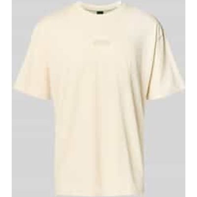 Regular fit T-shirt van puur katoen