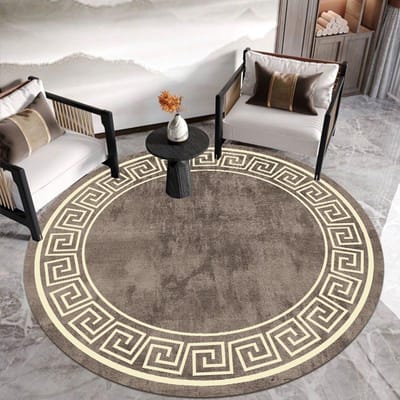Nordic Home Luxe Tapijten Woonkamer Zwart Geel Wit Geometrisch Marmer Stijl Decor Vloerkleden Slaapkamer Wasbaar Slaapkamer Vloermatten 80cm 31.49 in