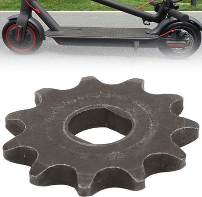 Dailygoods - Elektrisch Scootertandwiel - 11-tands H-gaten - Duurzaam en Gebruiksvriendelijk - Compact Formaat - Voor T8F-ketting - Vervangend Accesso...
