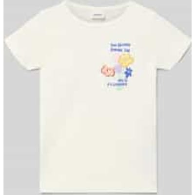 T-shirt met pailletten en borduursel meisje s.Oliver
