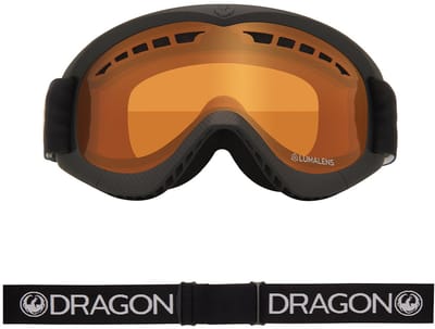 Dragon Alliance DXS Jeugd Skibril - Black/Amber