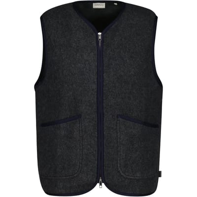 Mouwloos fleece Gant
