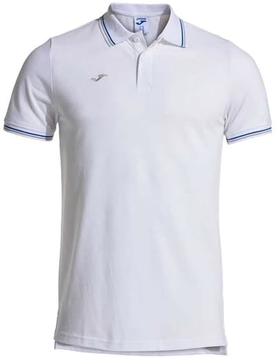 Joma Confort Classic Korte Mouw Poloshirt Wit M Man