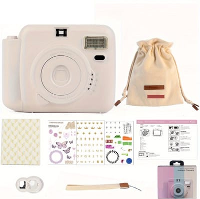 Livano Camera - Printer - Digitale Foto Camera - Camera Met Printer - Oplaadbaar - Creme Wit