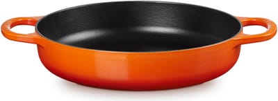 Le Creuset gietijzeren pan voor dagelijks gebruik | 28 cm | 3,2 l | Vulkanisch oranje