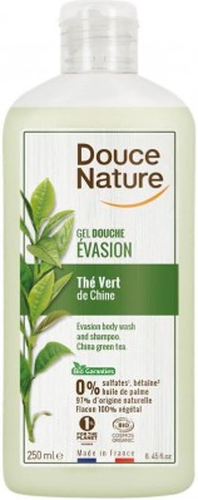 Douce Nature Douchegel evasion groene thee bio 250 Milliliter