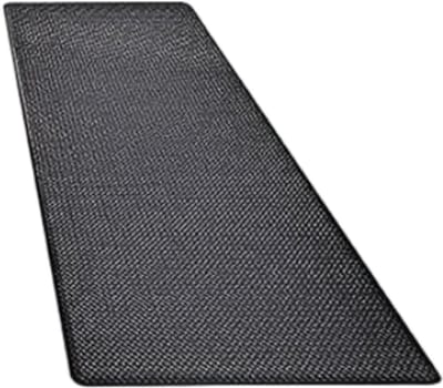 Keukenvloermat -1-pack- Keukenkleed - Zachte antivermoeidheidsmat voor in de keuken - Antislip onderlegger voor op het bureau - Waterdicht keukenkleed - Geschikt voor keukens, vloeren en kantoren-44*120*0.8cm-Zwart
