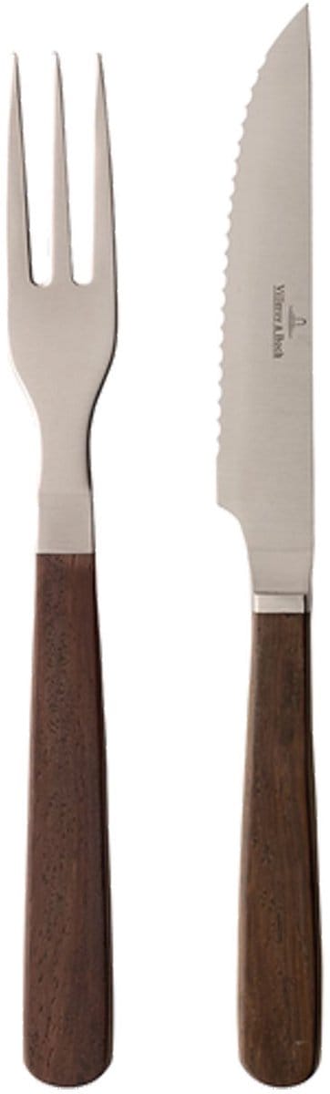 Villeroy & Boch Texas Pizzabestek / Steakbestek set van 2 stuks